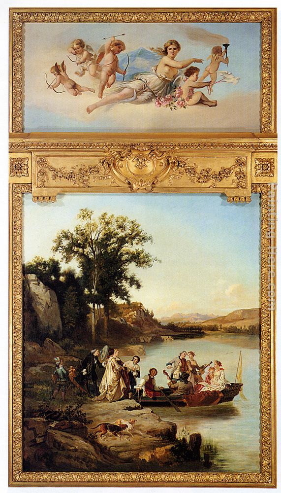 Allegory Of Spring The Goddess Pomona Surrounded By Putti